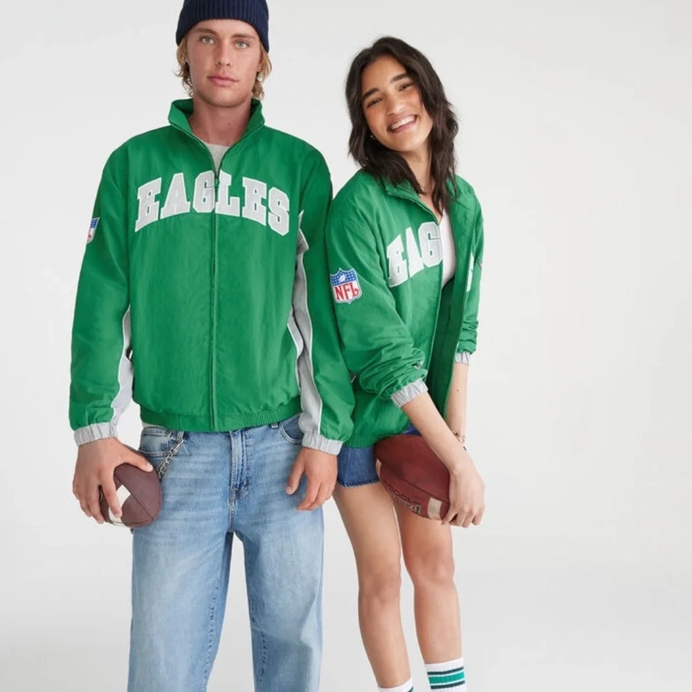Philadelphia Eagles Full-Zip Track Jacket